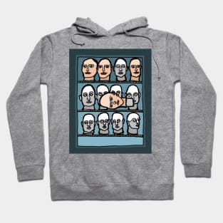 Mannequin Heads Hoodie